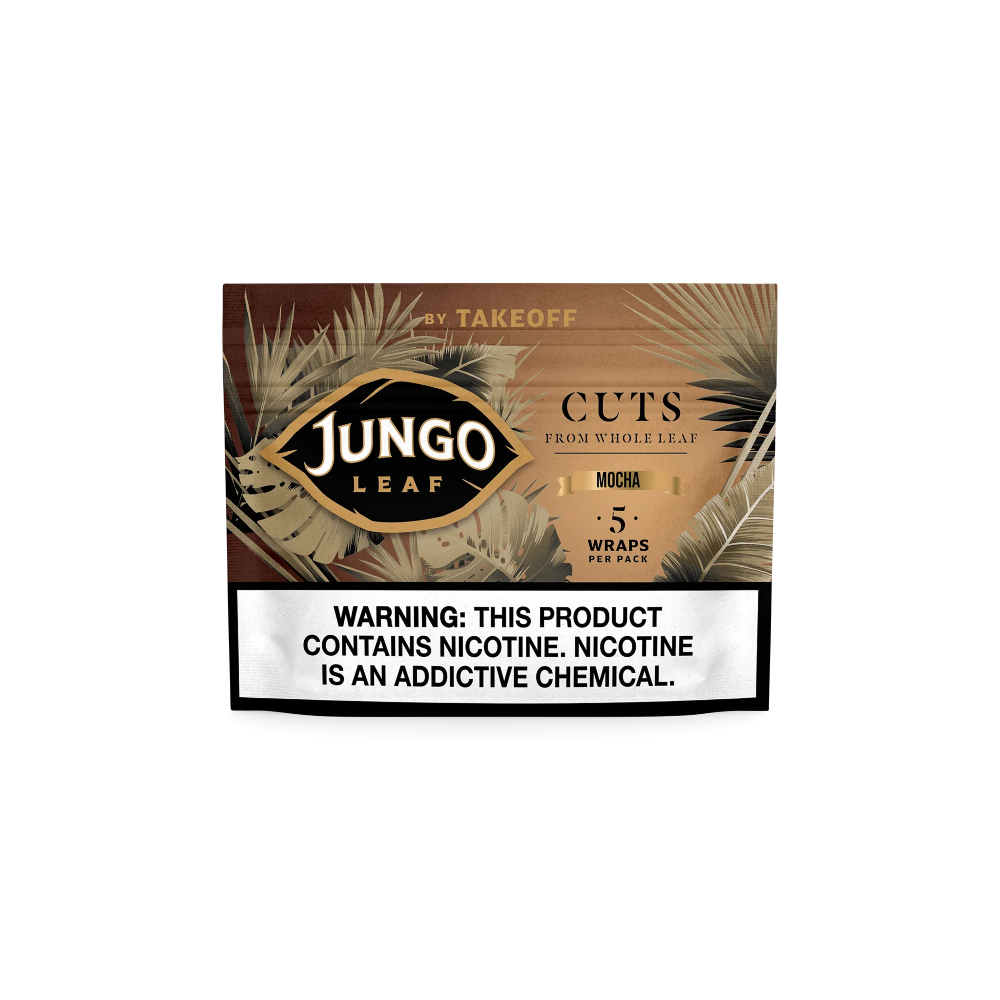 [Q-2681-07] JUNGO LEAF'S CIGAR WRAP (Mocha)