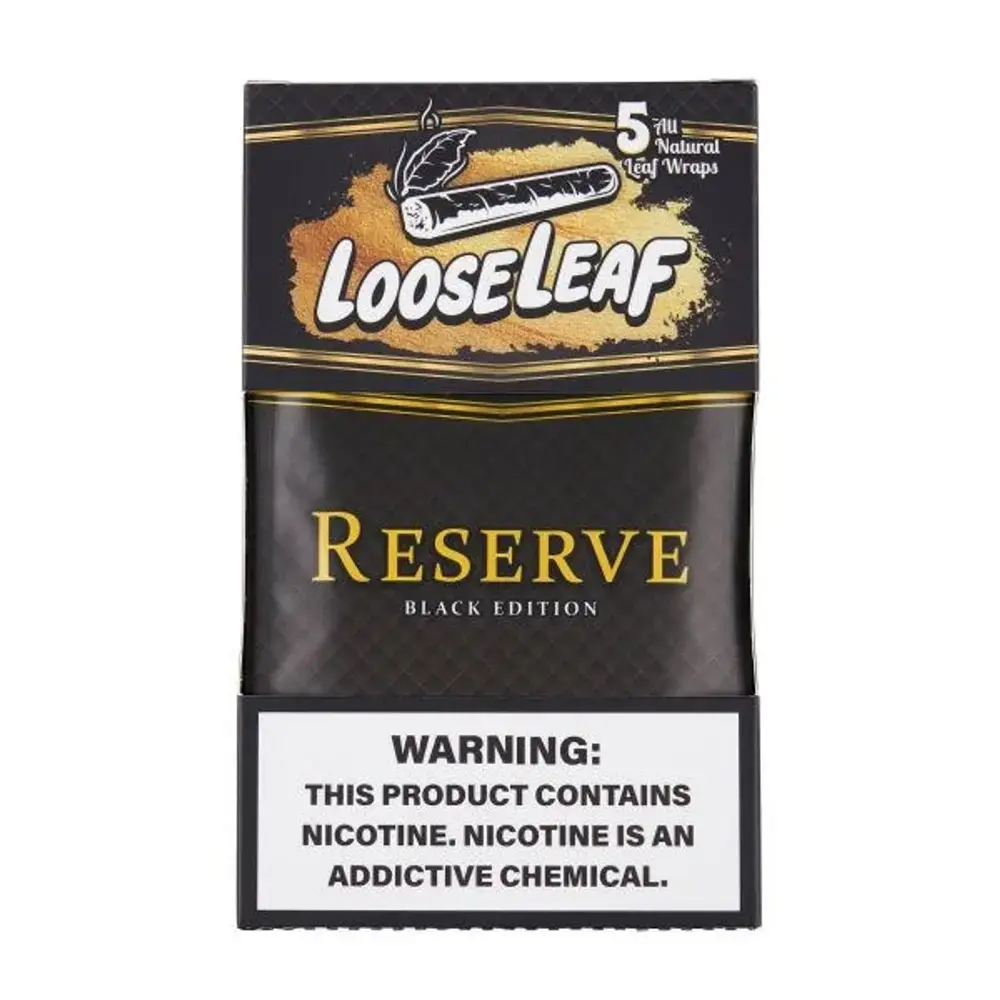 [Q-2767-09] LOOSELEAF 8CT 5 LEAF EACH (Reserve Black Edition)