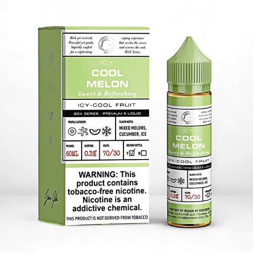 [Q-2198-39] GLAS BSX 60ML (0mg, Cool Melon)