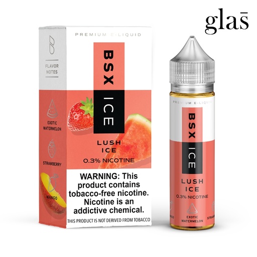 [Q-2198-07] GLAS BSX 60ML (3mg, Lush Ice)