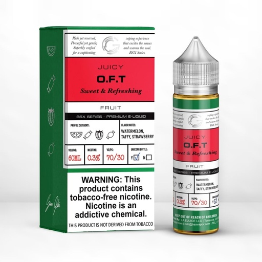 [Q-2198-01] GLAS BSX 60ML (0mg, O.F.T)