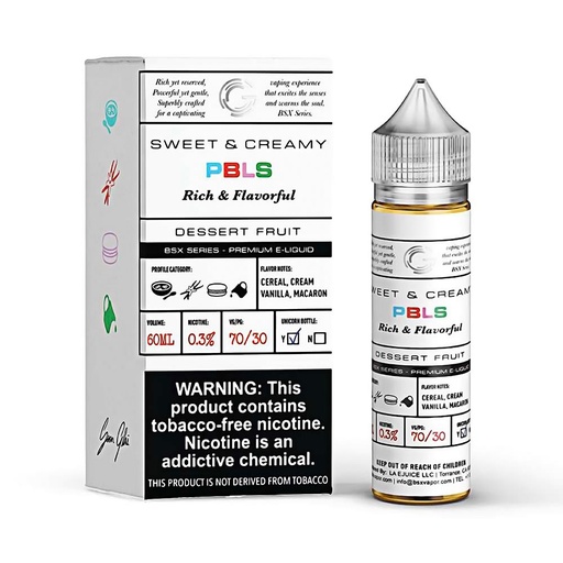 [Q-2198-47] GLAS BSX 60ML (0mg, PBLS)