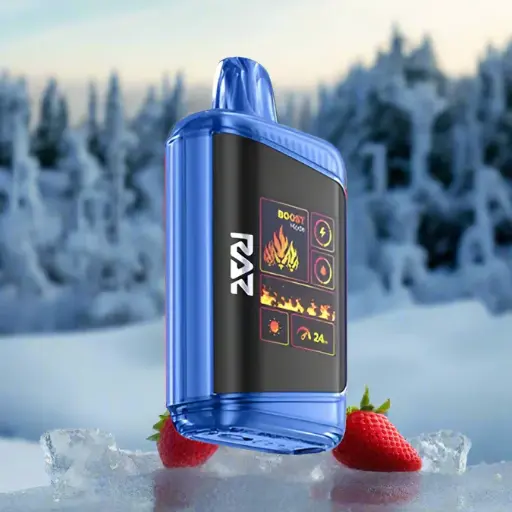 [Q-3207-04] RAZ DC25000 DISPOSABLE 16ML FROZEN (Frozen Juicy Strawberry)