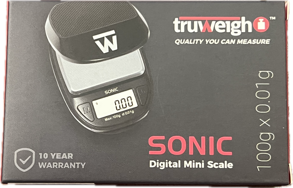 TRUWEIGH SONIC BLACK SCALE 100G X 0.01G