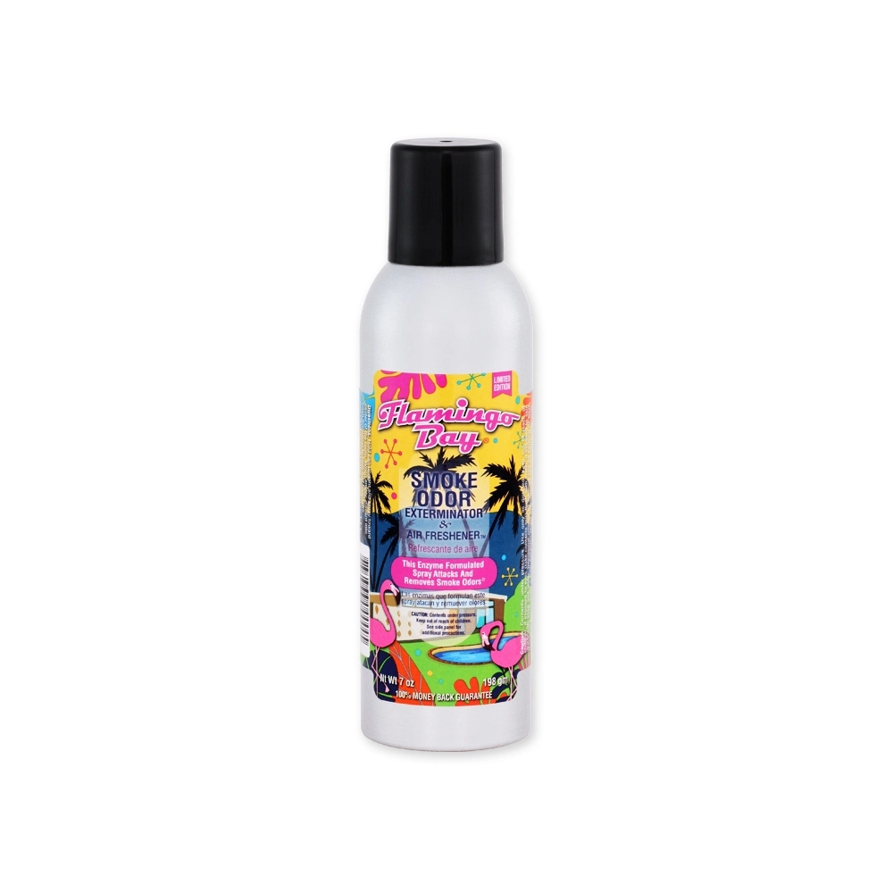 [Q-3571-53] SMOKE ODOR SPRAY 7OZ (Flamingo bay)