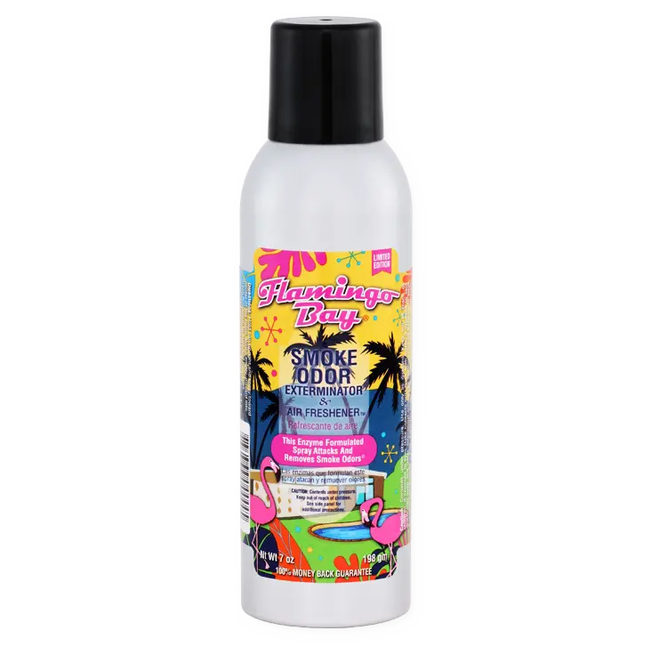 [Q-3571-53] SMOKE ODOR SPRAY 7OZ (Flamingo bay)