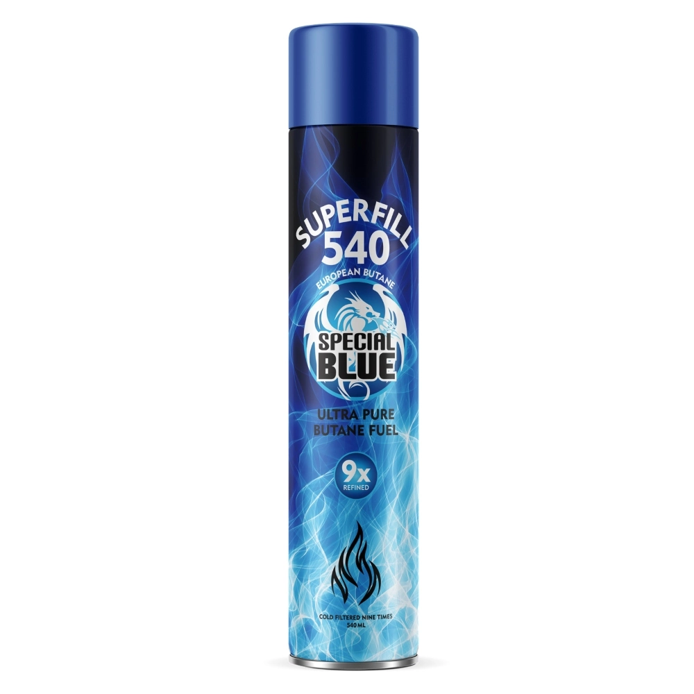 SPECIAL BLUE BUTANE 9X 540ML