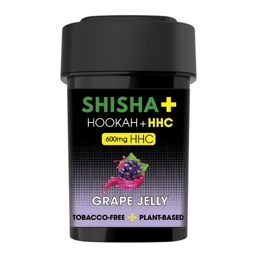 [Q-3327-01] SHISHA HOOKAH PLUS 600MG HHC 100G (Grape Jelly)