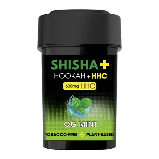 [Q-3327-05] SHISHA HOOKAH PLUS 600MG HHC 100G (OG Mint)