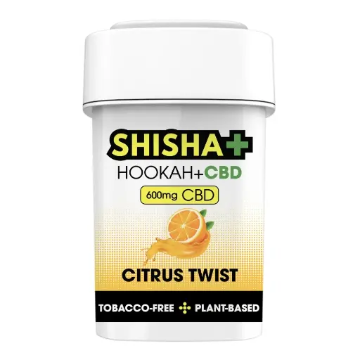 [Q-3326-01] SHISHA HOOKAH PLUS 600MG CBD 100G (Citrus Twist)