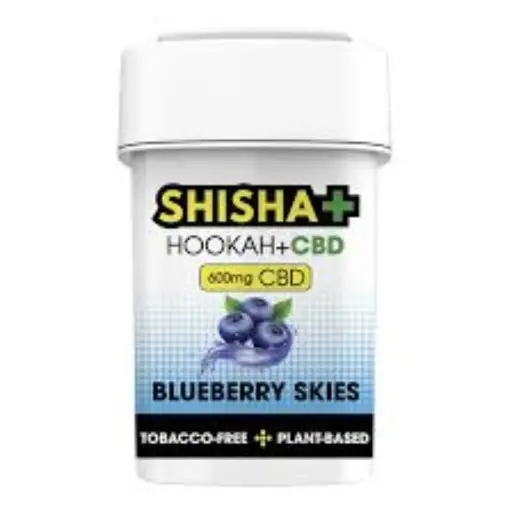 [Q-3326-04] SHISHA HOOKAH PLUS 600MG CBD 100G (Blueberry Skies)