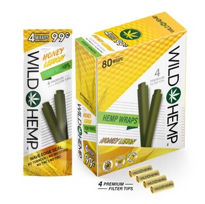 [Q-4070-06] WILD HEMP WRAPS (Honey Lemon)