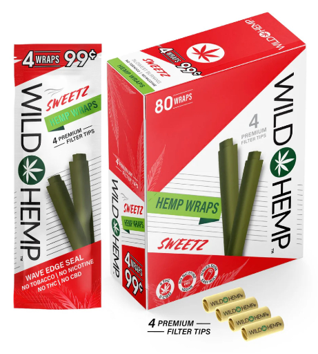 [Q-4070-11] WILD HEMP WRAPS (SWEET)