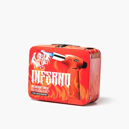 [Q-2641-01] INFERNO TORCH W/STASH BOX - (Flame On)