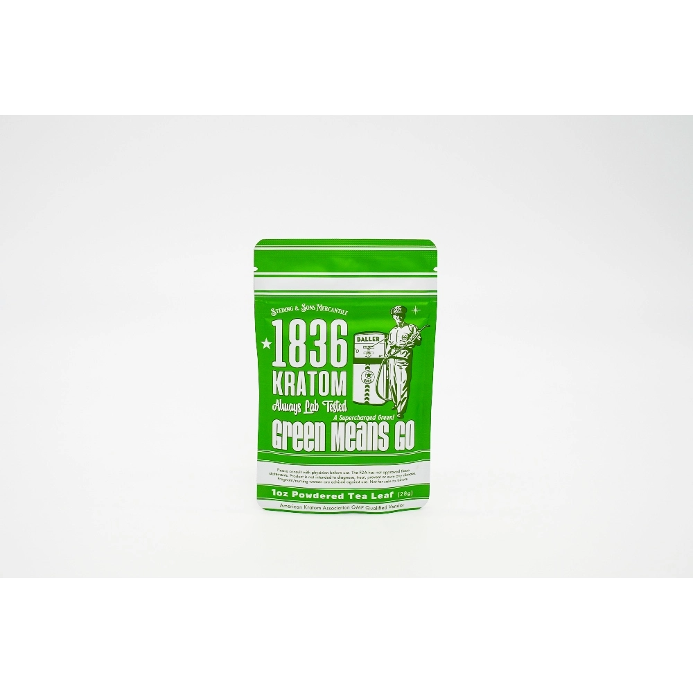 [Q-1078-03] 1836 1OZ POWDERED LEAF (Green Means Go)