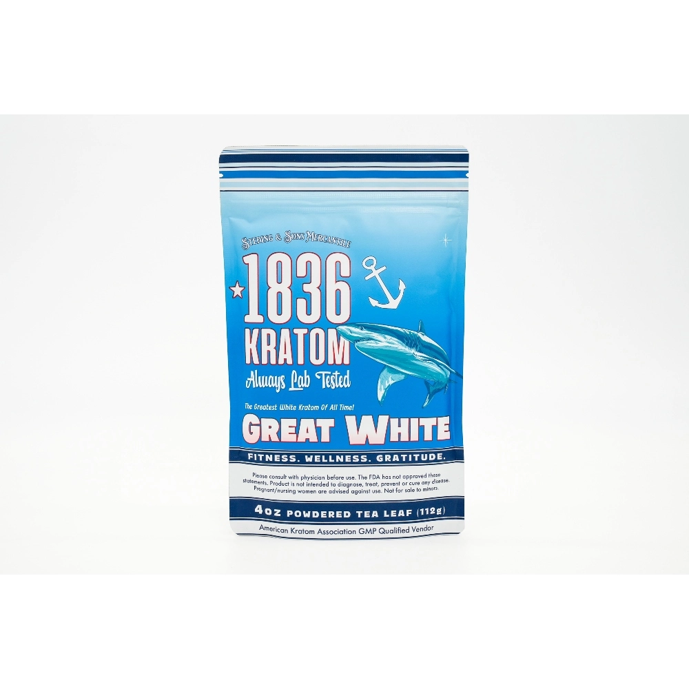 [Q-1080-01] 1836 4OZ POWDERED LEAF (Great White)