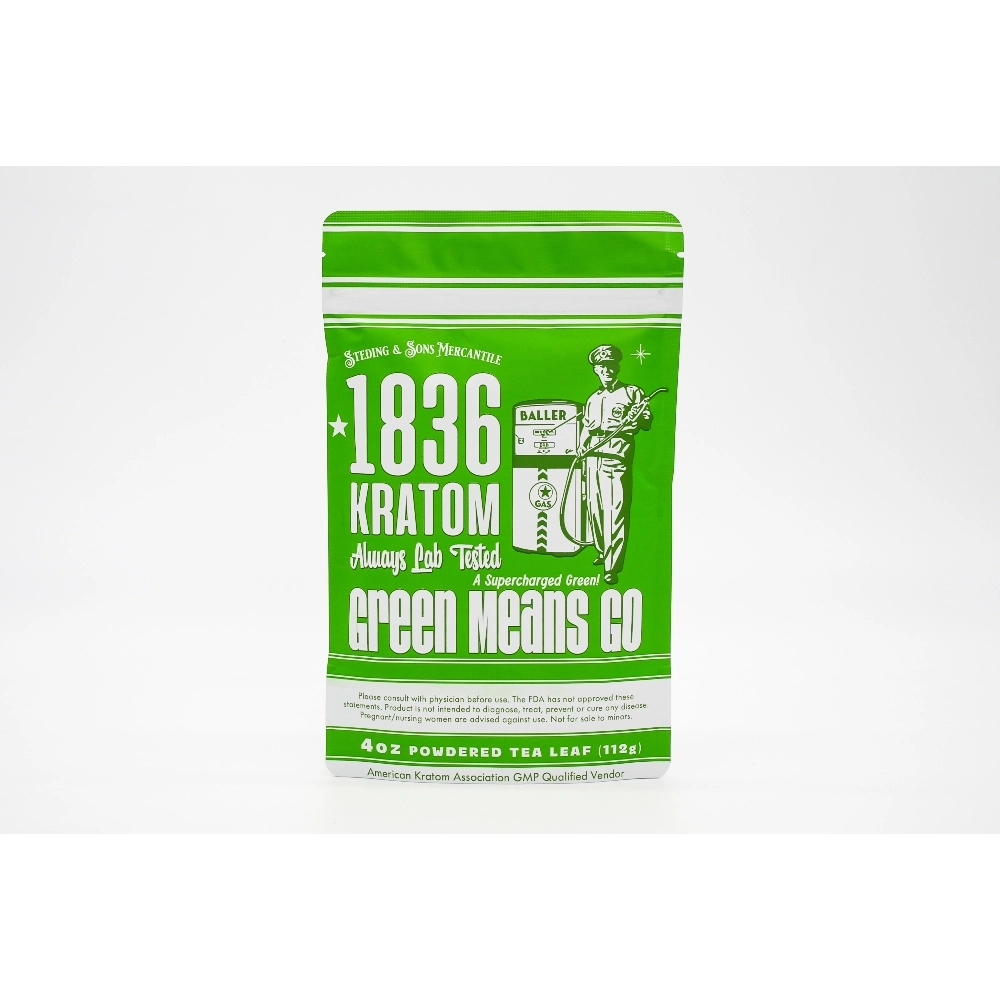 [Q-1080-03] 1836 4OZ POWDERED LEAF (Green Means Go)