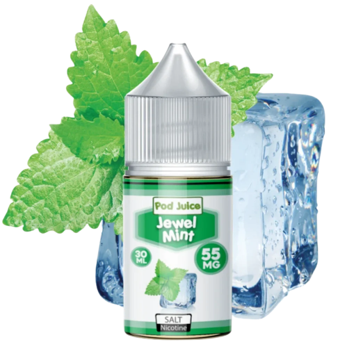 [Q-3094-02] POD JUICE 30ML (Jewel Mint, 55mg)