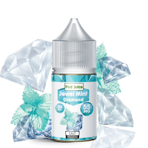 [Q-3094-03] POD JUICE 30ML (Jewel Mint Diamond, 35MG)