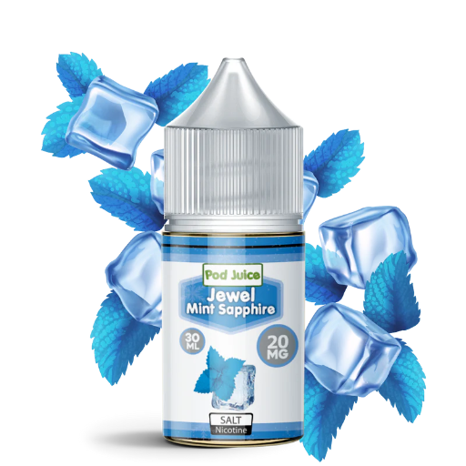 [Q-3094-05] POD JUICE 30ML (Jewel Mint Sapphire, 35MG)