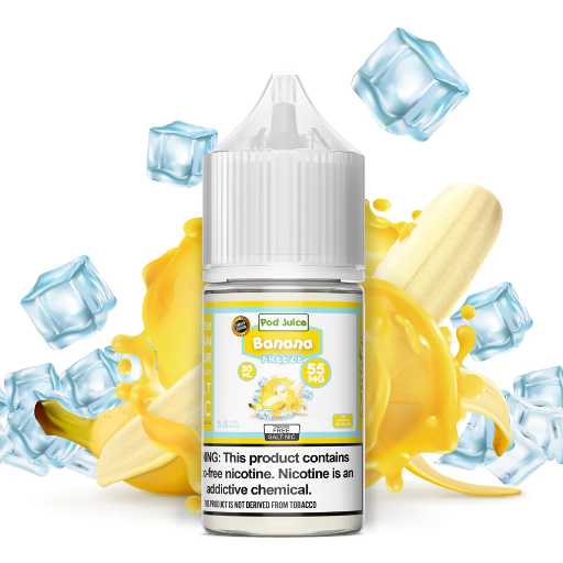 [Q-3094-07] POD JUICE 30ML (Banana Freeze, 35MG)