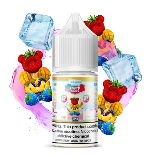 [Q-3094-16] POD JUICE 30ML (Fruity Bears Freeze, 55mg)