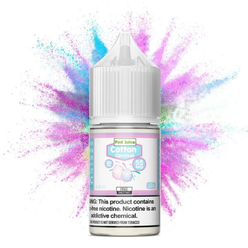 [Q-3094-25] POD JUICE 30ML (Cotton Clouds, 35MG)