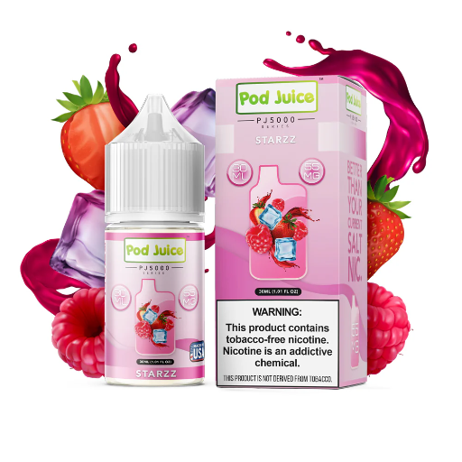 [Q-3096-05] POD JUICE PJ5000 30ML (Starzz, 35MG)