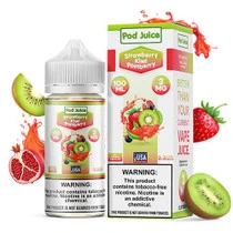 [Q-3093-19] POD JUICE 100ML (3MG, Strawberry Kiwi Pomberry)