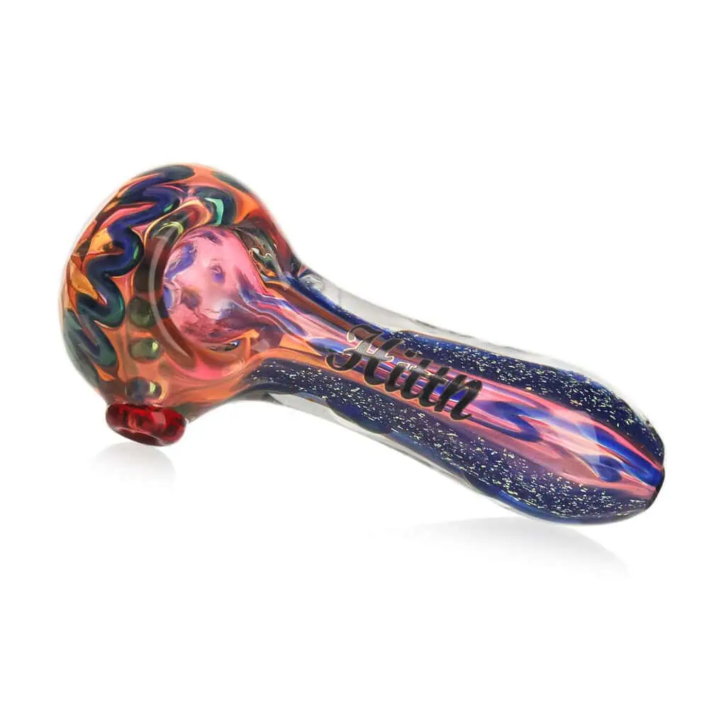 HAND PIPE 4" SILVER FUMED HAND PIPE arcive