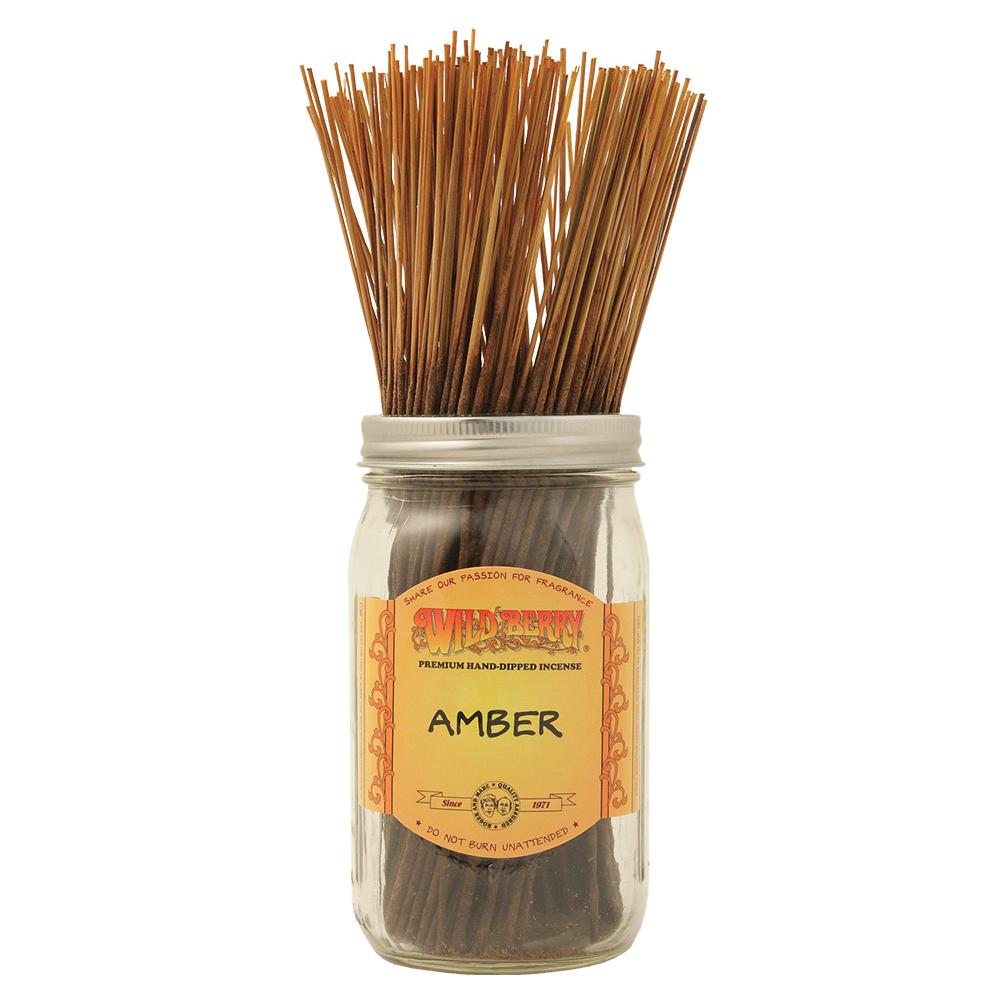 [Q-4056-21] WILD BERRY 100 INCENSE STICKS (Amber)