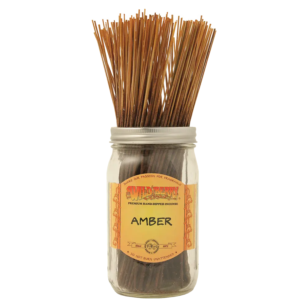 [Q-4056-21] WILD BERRY 100 INCENSE STICKS (Amber)