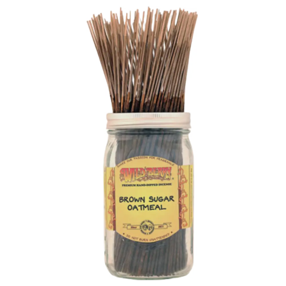[Q-4056-26] WILD BERRY 100 INCENSE STICKS (Brown Sugar Oatmeal)
