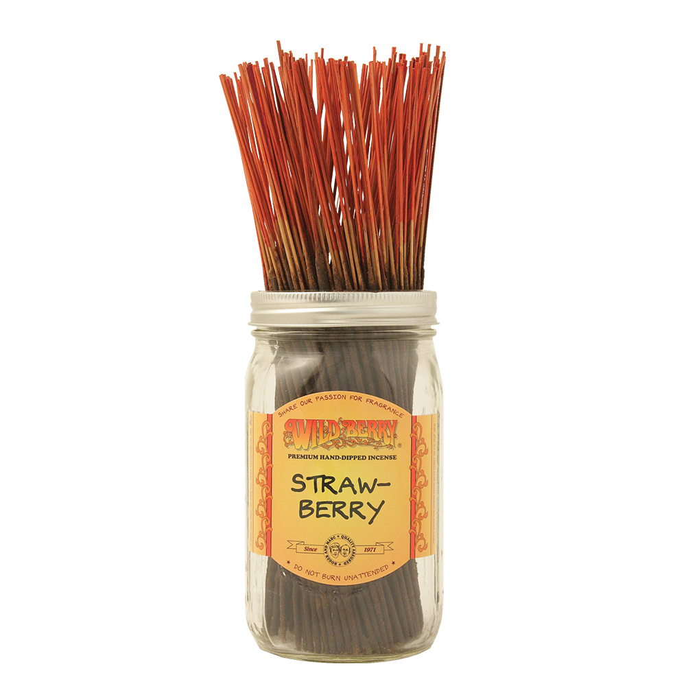 [Q-4056-11] WILD BERRY 100 INCENSE STICKS (Strawberry)