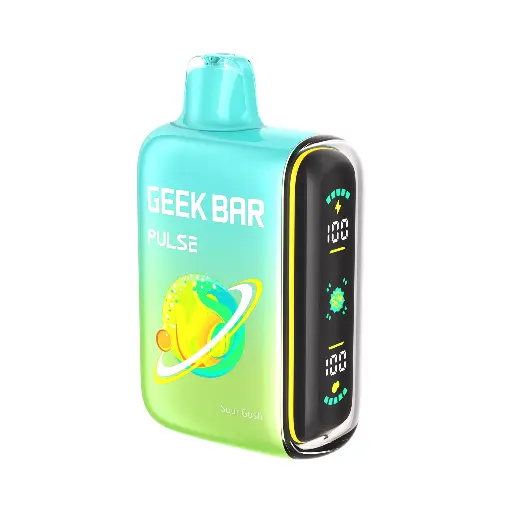 [Q-2072-03] GEEK BAR PULSE DISPOSABLE VAPE 15000 PUFFS 5PK 16ML SOUR (Sour Gush)