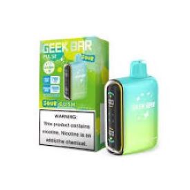 [Q-2072-03] GEEK BAR PULSE DISPOSABLE VAPE 15K PUFFS 5PK 16ML SOUR (Sour Gush)