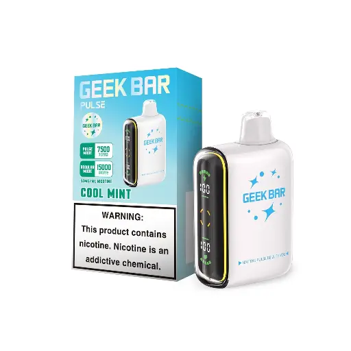 [Q-2069-31] GEEK BAR PULSE 15K 5PK 16ML (Cool Mint)