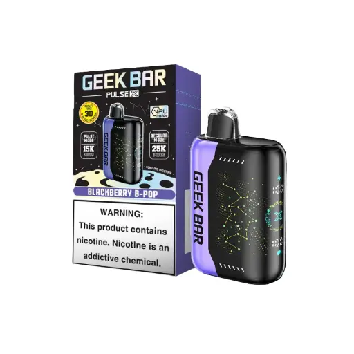 [Q-2069-32] GEEK BAR PULSE 15K 5PK 16ML (Blackberry B pop)