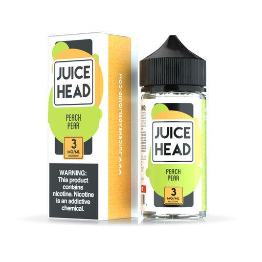 [Q-2666-07] JUICE HEAD 100ML (3MG, Peach Pear)