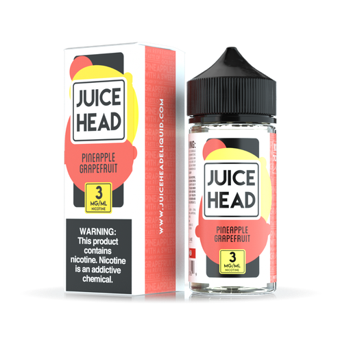 [Q-2666-09] JUICE HEAD 100ML (3MG, Pineapple Grapefruit)