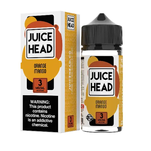 [Q-2666-18] JUICE HEAD 100ML (3MG, Orange Mango)