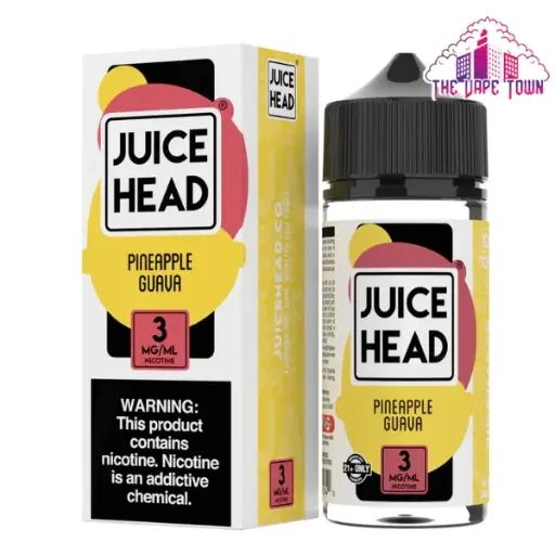 [Q-2666-19] JUICE HEAD 100ML (3MG, Pineapple Guava)