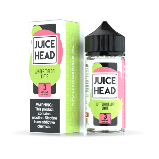 [Q-2666-13] JUICE HEAD 100ML (3MG, Watermelon Lime)