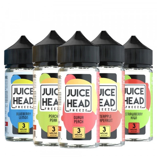 [Q-2668-06] JUICE HEAD FREEZE 100ML (Guava Peach, 6MG)