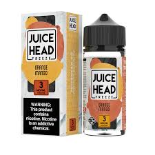 [Q-2668-18] JUICE HEAD FREEZE 100ML (Orange Mango, 6MG)