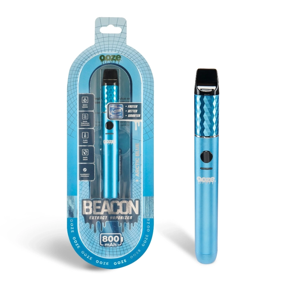 [Q-2997-02] OOZE BEACON EXTRACT VAPORIZER – C-CORE 800 MAH (Arctic Blue)