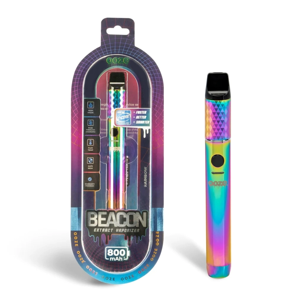 [Q-2997-03] OOZE BEACON EXTRACT VAPORIZER – C-CORE 800 MAH (Rainbow)