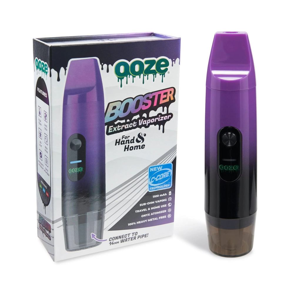 [Q-2999-07] OOZE BOOSTER EXTRACT VAPORIZER – C-CORE 1100 MAH (Galaxy Purple)