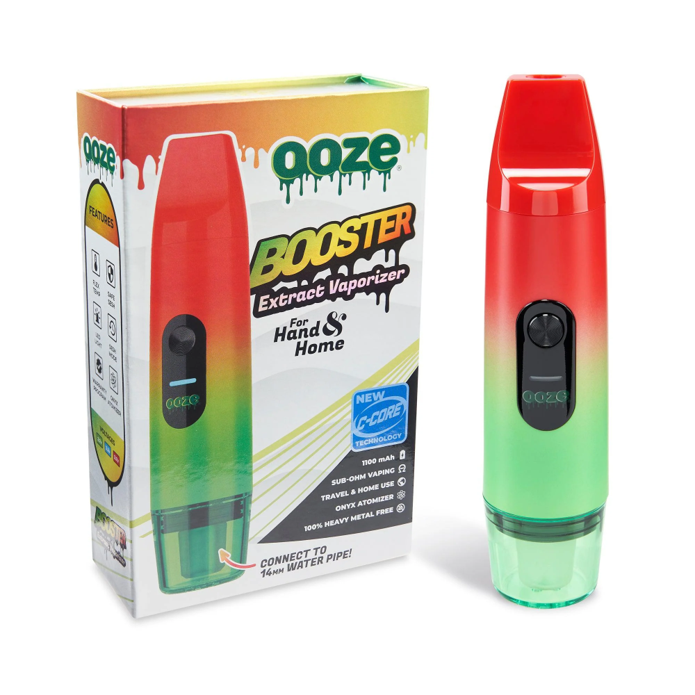 [Q-2999-05] OOZE BOOSTER EXTRACT VAPORIZER – C-CORE 1100 MAH (Rasta)