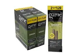 [Q-2058-15] GAME CIGARILLOS 2/$1.29 (green)